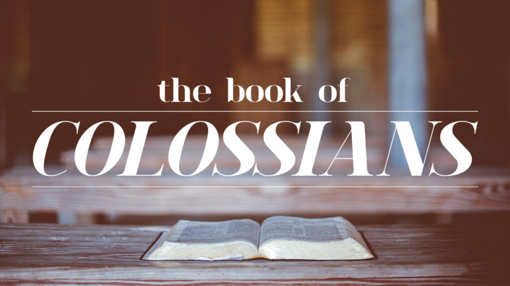 Intro To Colossians